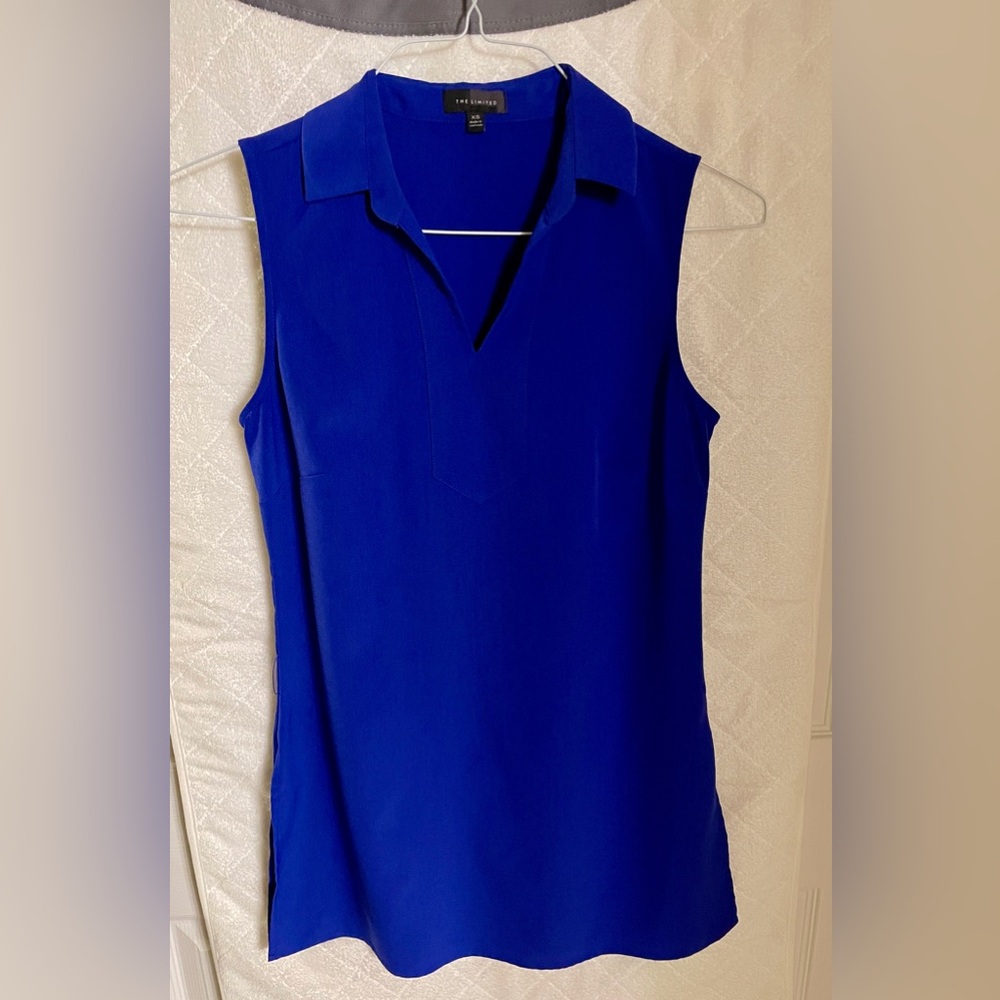 Sleeveless Purple Tunic Top